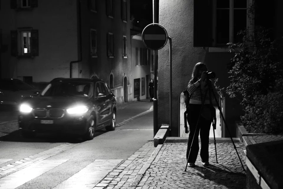 Attention à la photographe